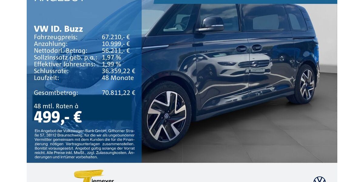 VW ID. Buzz 19.996 km 66.330 &euro; Bochum 44892