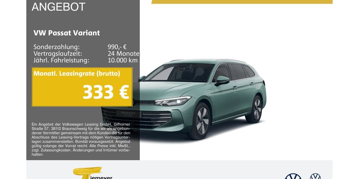 VW Passat Variant 19.425 km 37.110 &euro; Castrop-Rauxel 44575