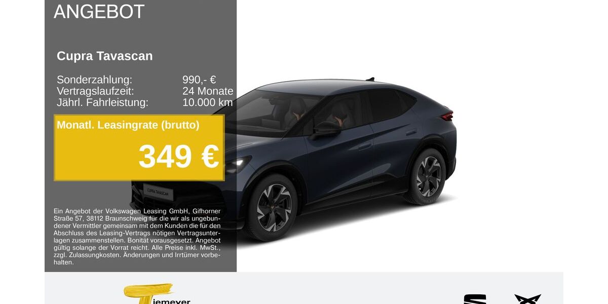 Cupra Tavascan 19.510 km 39.030 &euro; Duisburg 47059