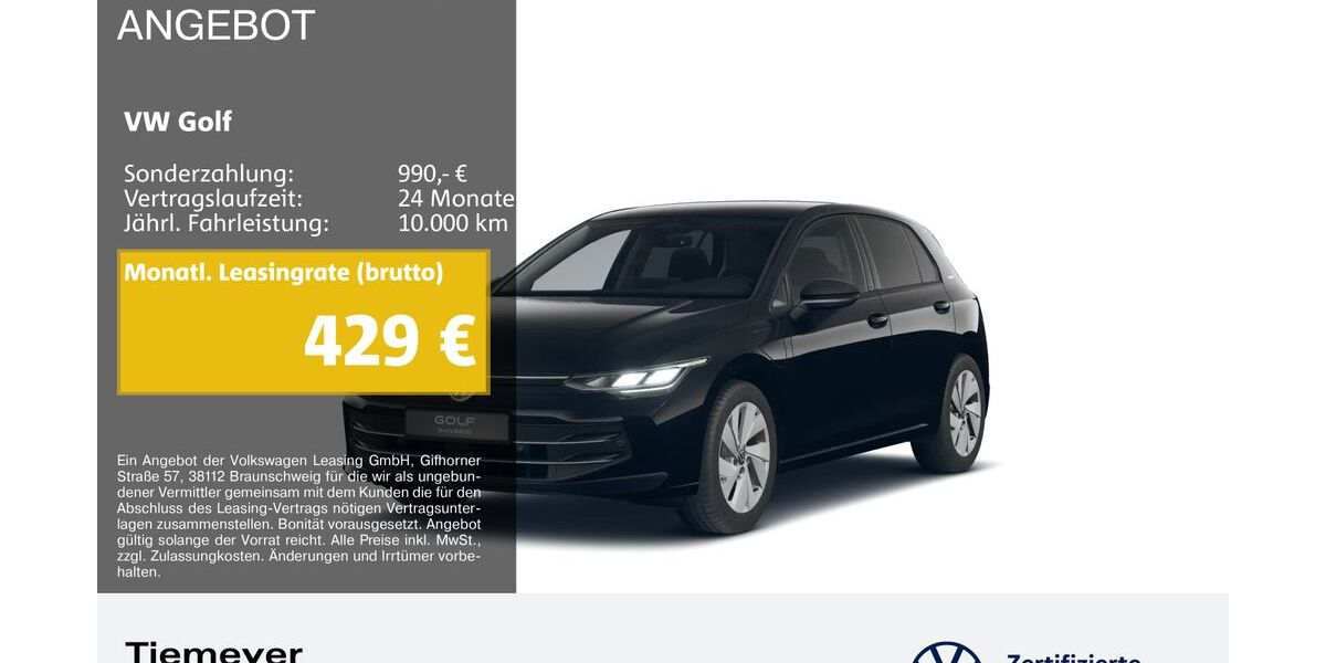 VW Golf 14.523 km 32.940 &euro; Bochum 44892